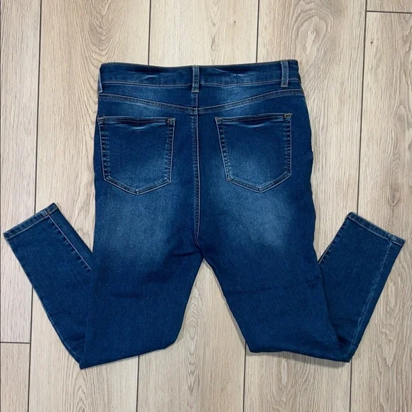 NWOT - Wax Jean Collection Style # 90241 Women’s Deep Indigo Skinny Jeans - Picture 3 of 15